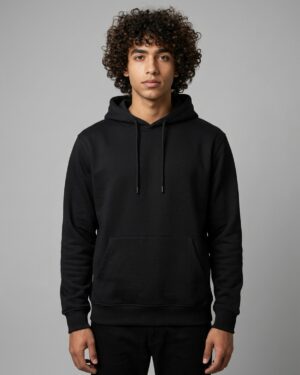HOODIE UNISEX - Black