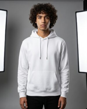 HOODIE UNISEX - White