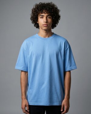 Oversize Unisex T-Shirts - Cool Blue