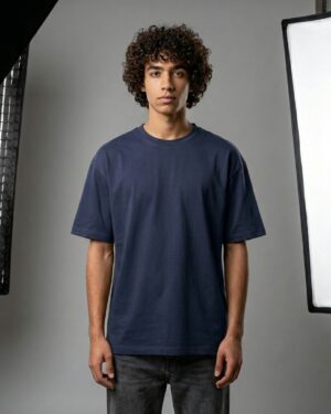 Oversize Unisex T-Shirts - Navy