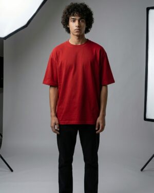 Oversize Unisex T-Shirts - RED