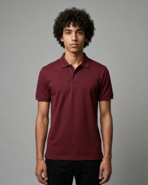 Polo T-shirt - Maroon