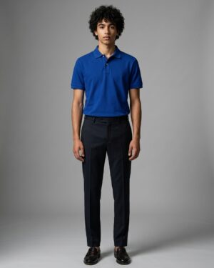 Polo T-shirt - Royal Blue