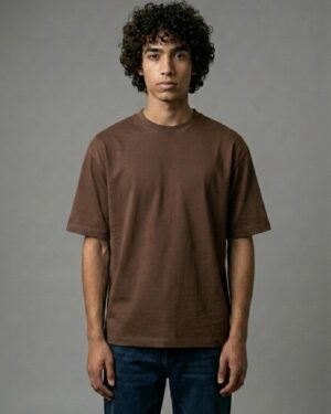Coffee Brown Regular Fit T-Shirt
