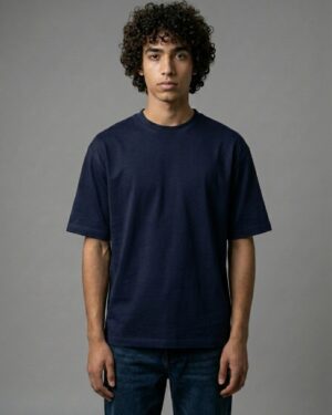 Navy Blue Regular Fit T-Shirt