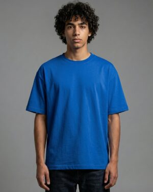 Oversize Unisex T-Shirts - Royal Blue