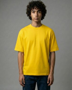 Yellow Regular Fit T-Shirt