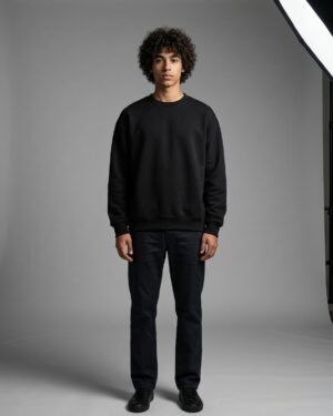 Black Unisex Sweatshirt
