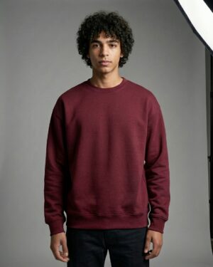 Maroon Unisex Sweatshirt