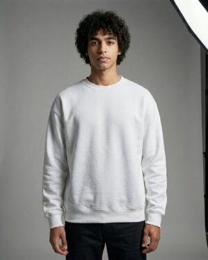 White Unisex Sweatshirt